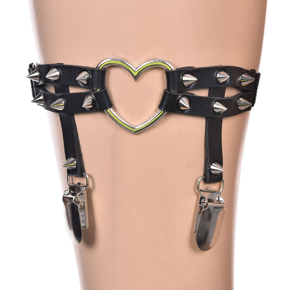 Heart Garter Belt - Gabrielle Jones Fashion Heart Garter Belt - Gabrielle Jones Fashion