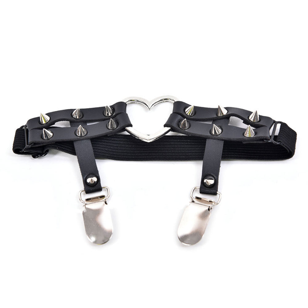 Heart Garter Belt - Gabrielle Jones Fashion Heart Garter Belt - Gabrielle Jones Fashion