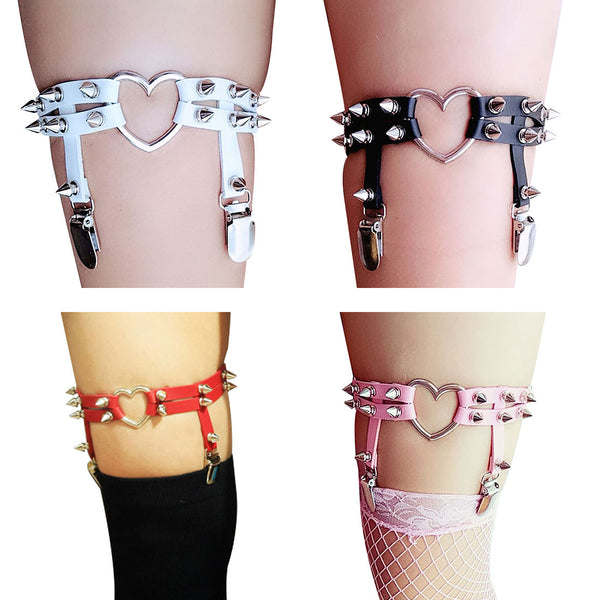 Charming Rock Garter Belt