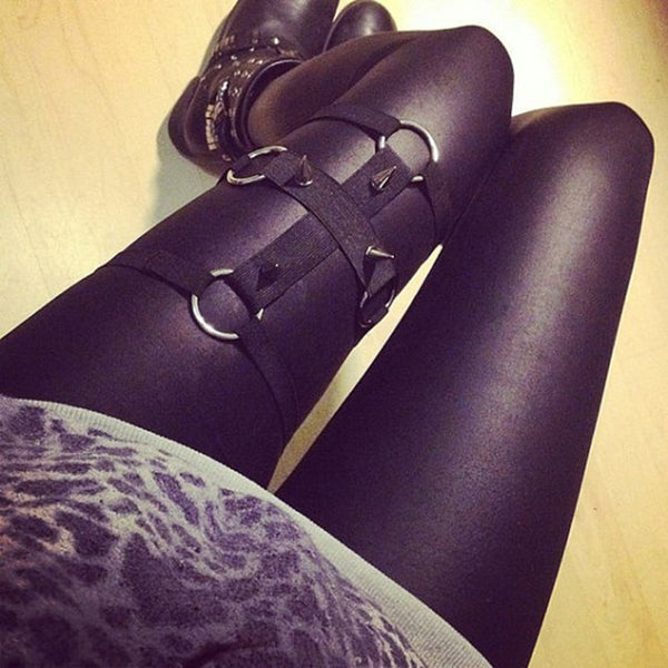 Knee Leg Garter Belt