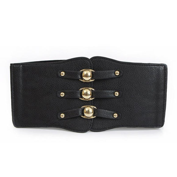 Western Elastic Leather Belts