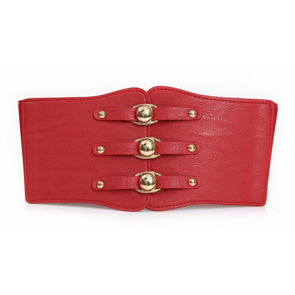 Western Elastic Leather Belts