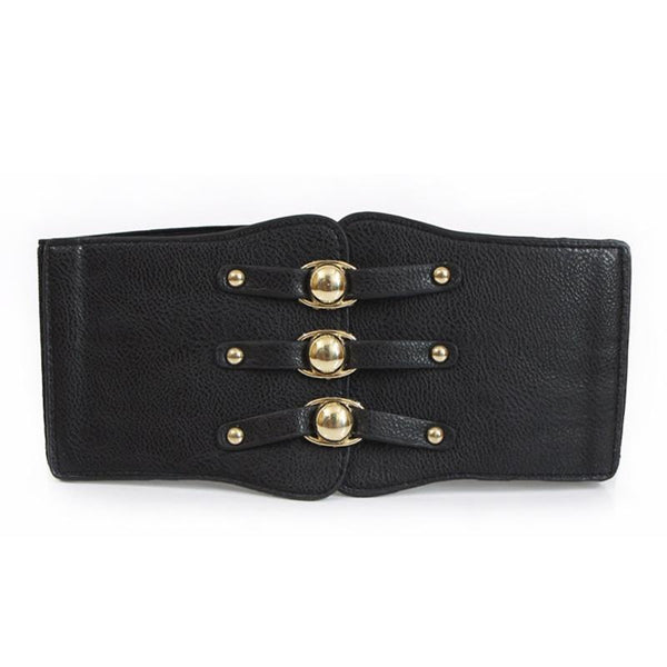 Western Elastic Leather Belts