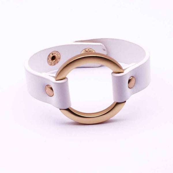 All-Match Wide Leather Bracelet