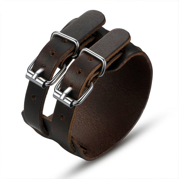 Cuff Bracelet with Adjustable Clasp