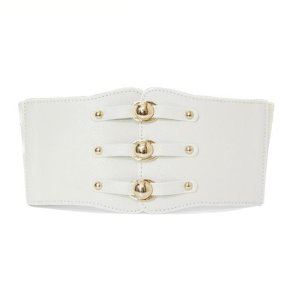 Western Elastic Leather Belts