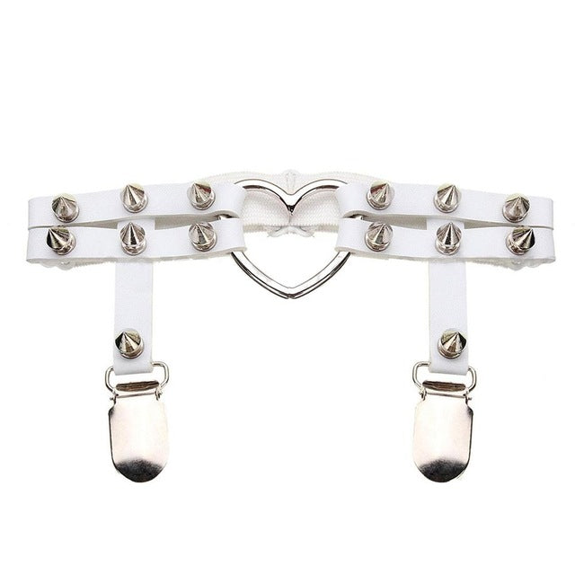 Heart Garter Belt - Gabrielle Jones Fashion Heart Garter Belt - Gabrielle Jones Fashion