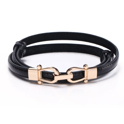 Hasp Woman Leather Belt