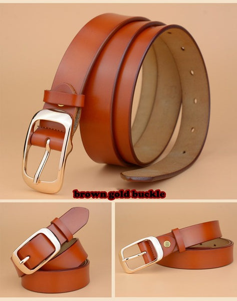 Fashion Wide Genuine Leather Belt