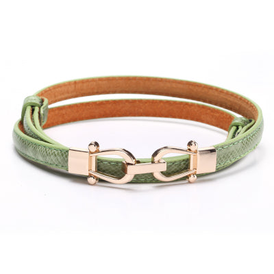 Hasp Woman Leather Belt