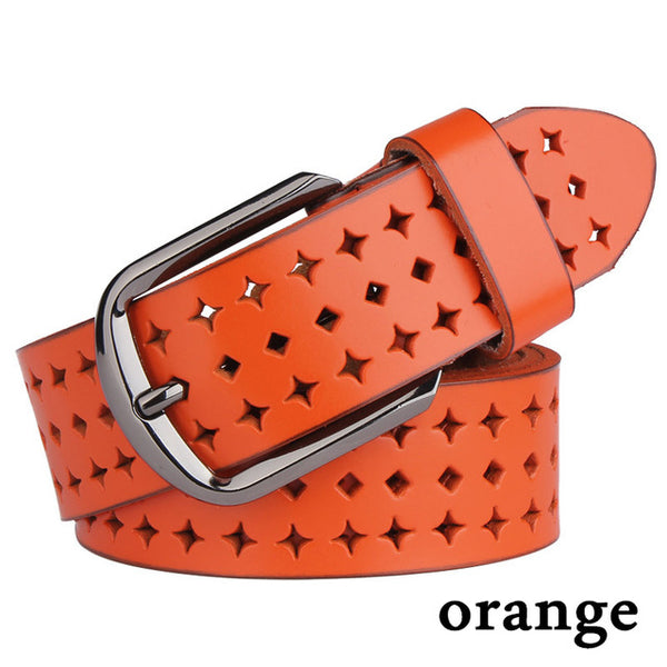 Colorful Cow Genuine Leather Belts
