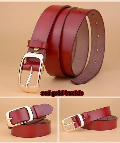 Fashion Wide Genuine Leather Belt