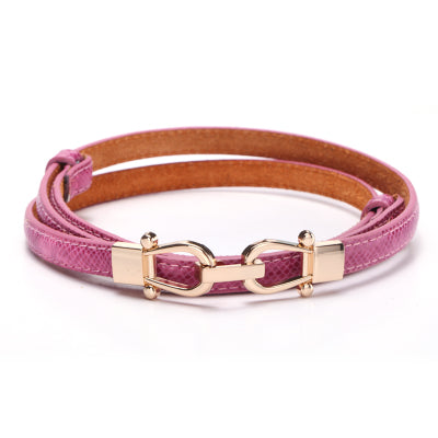 Hasp Woman Leather Belt